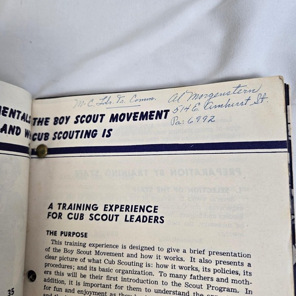 9 Vtg 50s Boy Scouts Of America Cub Scout Leader Basic Training Pamphlets - Picture 13 of 16